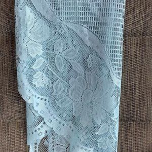 WINDSOR LACE SWAG TOPPERS SET OF 2